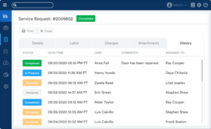 Property management software for mobile home communities